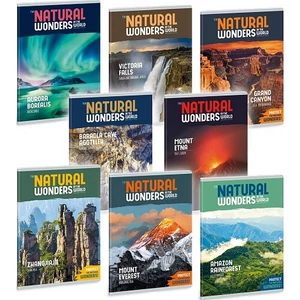 Füzet 27-40 A5 kockás Ars Una Natural wonders - A természet csodái 19 93149358 prémium füzet négyzethálós