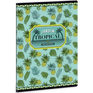 Füzet 27-40 A5 kockás Ars Una Yellow pineapple - ananász (869) 40lapos 93148696 prémium füzet négyzethálós