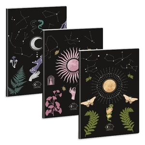 Füzet 80-40 A4 sima Ars Una Extra kapcsos Mystic Constellation 5423 53804235 A/4 sima füzet 40lapos 75gr-os