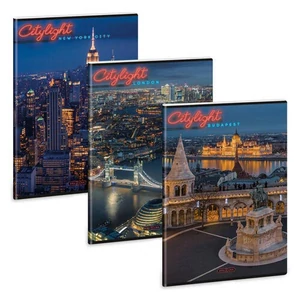 Füzet 80-40 A4 sima Ars Una Extra kapcsos City light (5488)24 53804884