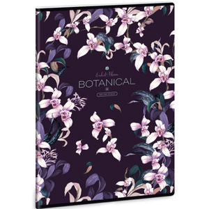 Füzet 80-40 A4 sima Ars Una Botanic Orchid 40lap 20' 53800213 prémium füzet