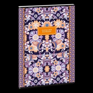 Füzet 87-40 A4 kockás Ars Una Catalina Flower Lili (5275) 23 53122759 A/4-es négyzethálós 40lapos 75g
