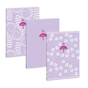 Füzet 81-40 A4 vonalas Ars Una Purple Spring (5245) 22 53112453 A/4 vonalas 40lapos 75gr-os füz