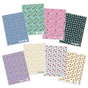 Füzet A4 Blasetti kockás 100g kemény fedeles Pattern  50l 8482/5M  [8007758184824]