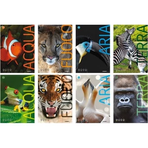 Füzet A4 Blasetti vonalas 100G 38Lap Animali100 7863