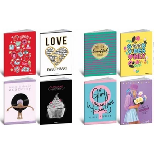 Füzet A4 Blasetti vonalas 100G 50Lap Girl 7832