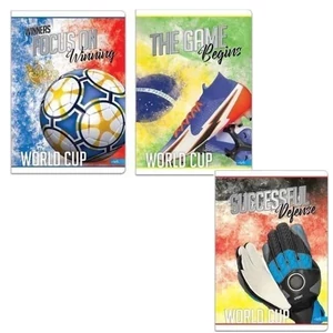 Füzet A4 kockás 52 lap Football