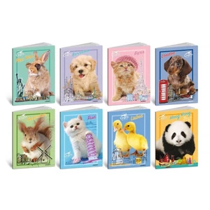 Füzet A4 kockás Blasetti 80g 42lap CITY PET