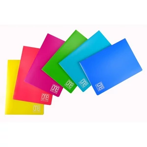 Füzet A4 kockás Blasetti One Color 80g 42lap PP borító 5571