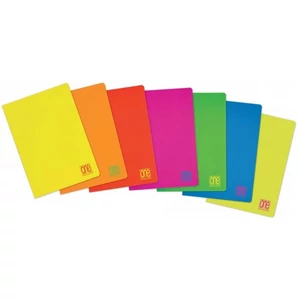 Füzet A4 sima Blasetti One Color Fluo 80g  42l  8030