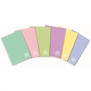 Füzet A5 sima Blasetti One Color Pastell 80g 42lap 6775
