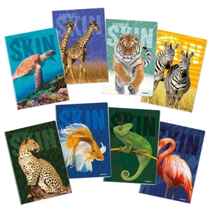Füzet A4 vonalas Blasetti 100g 50lap  SKIN ANIMAL 8525/0C/1RC  [8007758107472]
