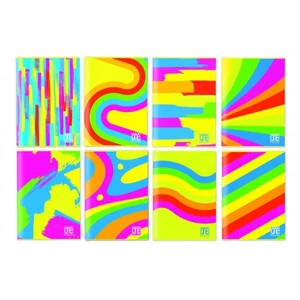 Füzet A4 vonalas Blasetti One Color Fantafluo 80g 42l 8123