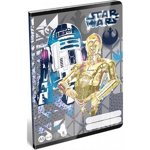 Füzet 16-32 A5 Vonalas Lizzy Star Wars HEROES DROIDS 19 2. osztályos füzet