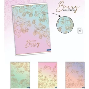 Füzet A/5 52lap kockás Berry