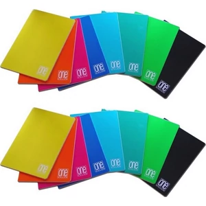 Füzet A5 Blasetti One color 80g 42lapos margós kockás 1406