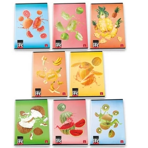 Füzet A/5 Pigna Fruits 42 lapos kockás