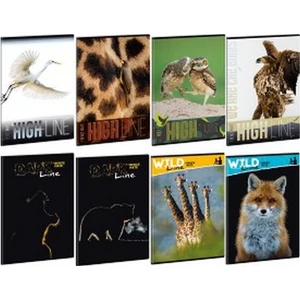 Füzet 20-40 A5 sima Ars Una 20 Wild life moments 53150295 prémium minőségű füzet