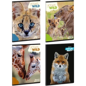 Füzet A5 vonalas Ars Una Icons of the Wild (5492) 25' 
