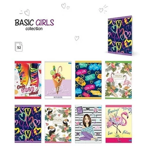 Füzet A/5 vonalas Basic grils '25 