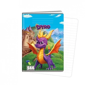 Füzet ARGUS A/5 vonalas 40lapos Spyro, a sárkány 1595-03