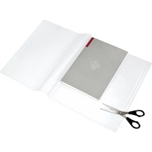 Könyvborító öntapadó csíkkal 55x31cm 90mik víztiszta felület Füzet-Könyvborító Panta Plast 0302-0076