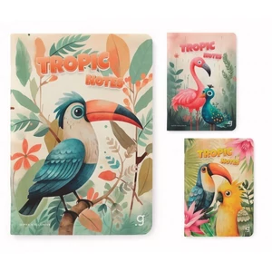 Füzet GIPTA A/4 vonalas Tropic Notes  karton borítással 60 lapos 7376