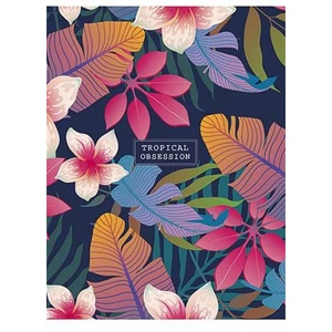 Füzet A5 kockás Shkolyaryk 27-32 48lap Tropical obsession vegyes mi Irodai füzetek Shkolyaryk A5-048-5634K