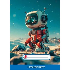 Füzet tűzött A5 lecke 32 lap ICO "Süni" robot