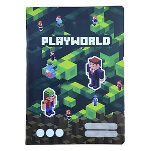 Füzet vonalas 12-32 A/5 OXY  3 Play world 32 lapos 