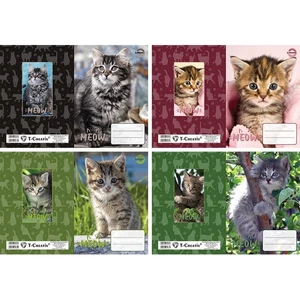 Füzetborító A5 Kitten T-Creativ bújtatós cicás tankönyv és füzetborító kollekció
