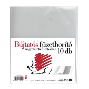 Füzetborító nagyméret Bújtatós Süni 10db/csomag