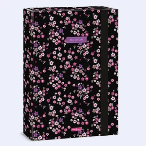 Füzetbox A4 Ars Una 24' Pearl Blossom black (5377) 50853779