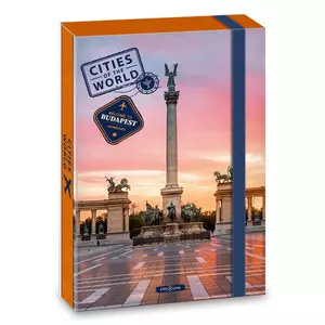 Füzetbox A4 Ars Una Cities-Budapest (5240) 22 50852406 prémium