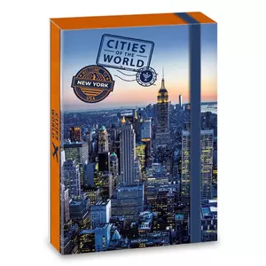 Füzetbox A4 Ars Una Cities-New York (5241) 22 50852413 prémium
