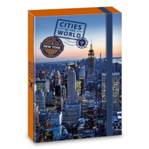 Füzetbox A4 Ars Una Cities-New York (5241) 22 Prémium minőség
