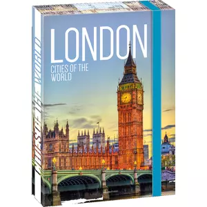 Füzetbox A4 Ars Una Cities-London (5111) 21 50851119 prémium