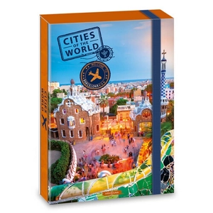 Füzetbox A4 Ars Una Cities-Barcelona (5238) 22 50852383 prémium