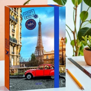 Ars Una A4 Füzetbox 22' Cities-Paris 50852376 prémium minőség