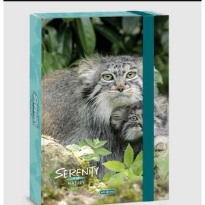 Füzetbox A4 Ars Una Serenity-manul (5331) 23 50853311 prémium