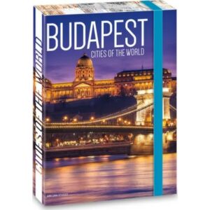 Füzetbox A4 Budapest 20' Budapest - Ars Una iskolaszezonos füzet, könyv tárolók