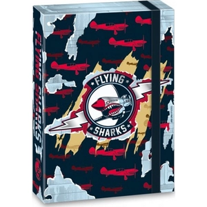 Füzetbox A4 cápa 20' Flying Shark - repülő - Ars Una 50850013 prémium