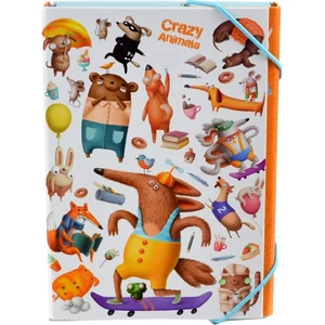 Füzetbox A/4 Crazy Animals Crazy Animals