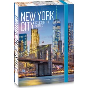 Füzetbox A4 Ars Una 20' Cities of the world New York iskolaszezonos füzet, könyv tárolók