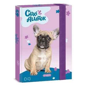 Füzetbox A5 Ars Una 24' Cuki-Francia bulldog (5426) Prémium minőség