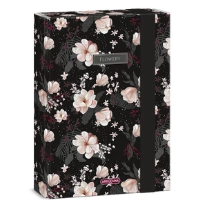Füzetbox A5 Ars Una 24' Flowery black (5374) 50863747