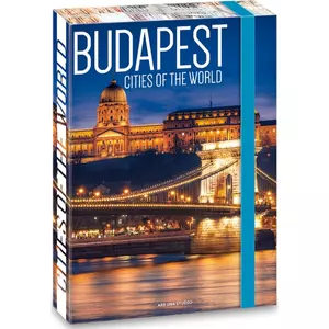 Füzetbox A5 Ars Una Cities of the world Budapest (857) 18 90868573 prémium