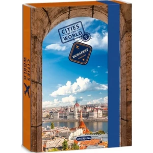 Füzetbox A5 Ars Una Cities-Budapest (5240) 22 50862405 prémium