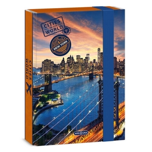 Füzetbox A5 Ars Una Cities-New York (5312) 23 50863129 prémium