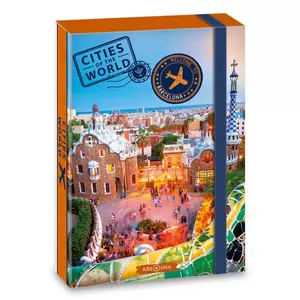 Füzetbox A5 Ars Una Cities-Barcelona (5238) 22 50862382 prémium